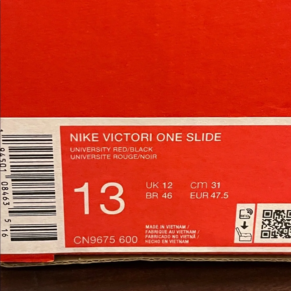 Nike Victori One Slides Shoes Sandals new CN9675 600 Mens Size 13